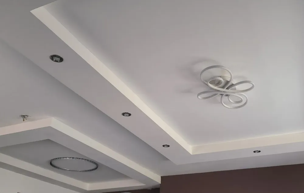 Plafond de plâtrerie